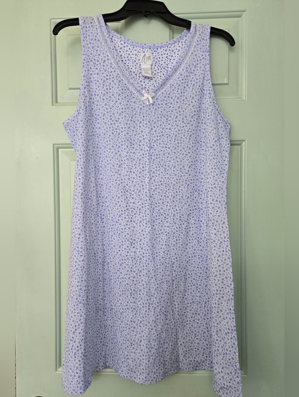 Aria Shorty Nightgown NWOT Purple Floral Dainty Medium